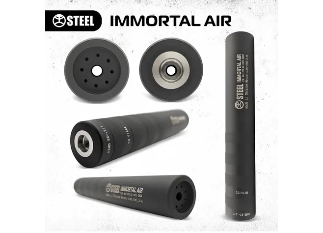 Саундмодератор Steel IMMORTAL Air .223 1/2x28 Фото 2